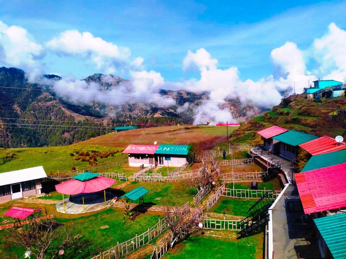 Bamboo Junction Resort - Kanatal, Valley & Mountain View Dhanaulti Exterior foto
